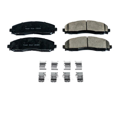 PowerStop Power Stop 13-19 Ford F-250 Super Duty Rear Z17 Evolution Ceramic Brake Pads w/Hardware