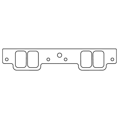 Cometic Gasket Cometic Chevy Gen-1 Small Block V8 .094in Fiber Intake Manifold Gasket Set - Brodix GB 2000 Heads