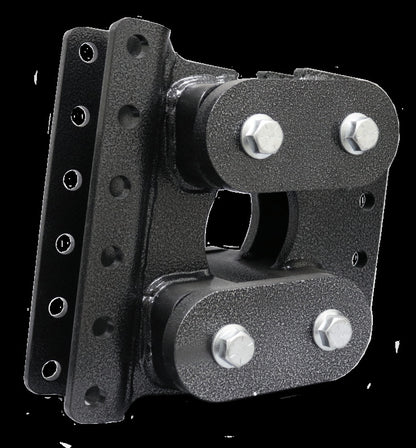 GEN-Y Hitch Gen-Y Contractor Torsion-Flex Channel Mount Trailer Coupler (2K-3.5K TW 32K Towing)