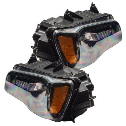 ORACLE Lighting Oracle 11-14 Chrysler 300C SMD HL - Black - NON HID - ColorSHIFT DRL - ColorSHIFT