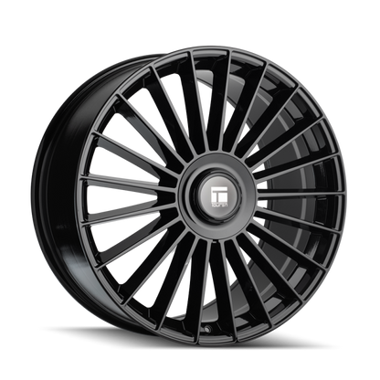 Touren 3610 TR10 22x9 / 5x114.3/127 BP / 35mm Offset / 78.3mm Hub Gloss Black Wheel