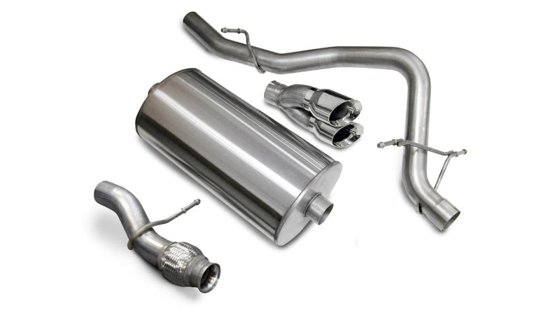 CORSA Performance Corsa 2009-2014 Chevrolet Tahoe 5.3L V8 Polished Sport Cat-Back Exhaust