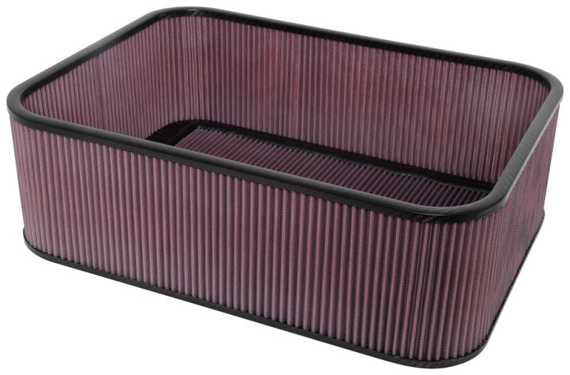 K&N Engineering K&N Custom Racing Assembly Carbon Fiber Air Box w/o Base - Large