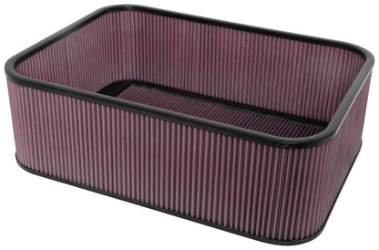 K&N Engineering K&N Custom Racing Assembly Carbon Fiber Air Box w/o Base - Large