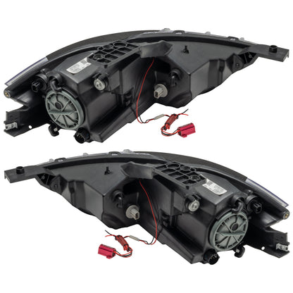 ORACLE Lighting Oracle 13-14 Dodge Dart (HID Style) SMD HL - Black - ColorSHIFT w/o Controller