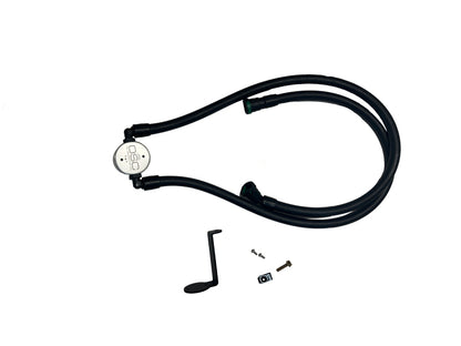 J&L 2025 Ford Explorer 2.3L EcoBoost 3.0 PVC Side Oil Separator - Clear Anodized