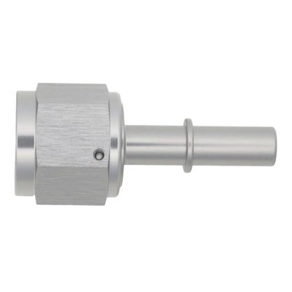DeatschWerks 10AN Female Flare Swivel to 3/8in Male EFI Quick Disconnect - Anodized DW Titanium