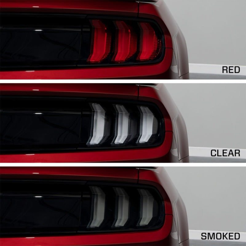 Form Lighting 2015-2023 Ford Mustang LED Tail Lights Smoke (Pair)