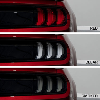 Form Lighting 2015-2023 Ford Mustang LED Tail Lights Clear (Pair)