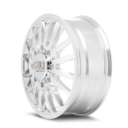 Cali Off-Road 9110D Summit Dually 20x8.25 / 8x165.1 BP / 115mm Offset / 121.3mm Hub Polished Wheel