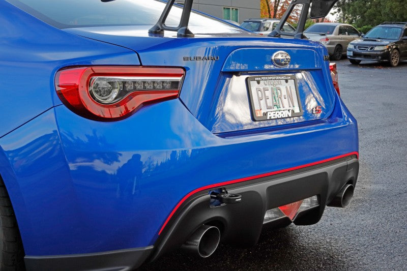 Perrin Performance PERRIN 13-26 Subaru BRZ / 13-20 Scion FRS & Toyota 86 / 22-26 GR86 Tow Hook Kit (Rear) - Black