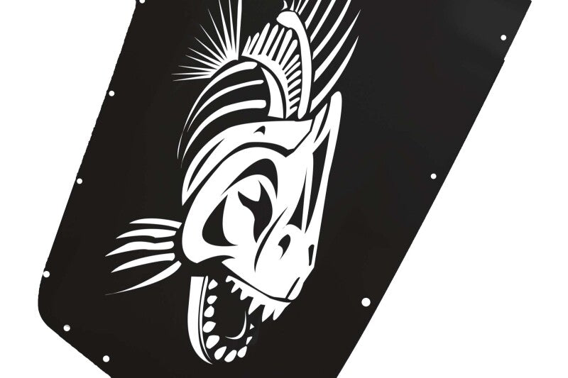 Fishbone Offroad 13-18 Jeep Wrangler JK Hood Louver - Black