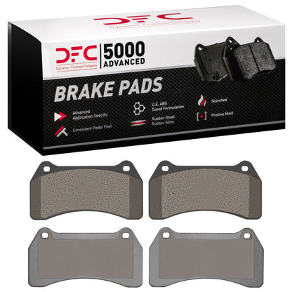 DFC 03-05 Jaguar S-Type Front 5000 Advanced Low Metallic Brake Pads