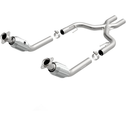 MagnaFlow Direct Fit Catalytic Converter Tru-X Assy 05 Mustang GT