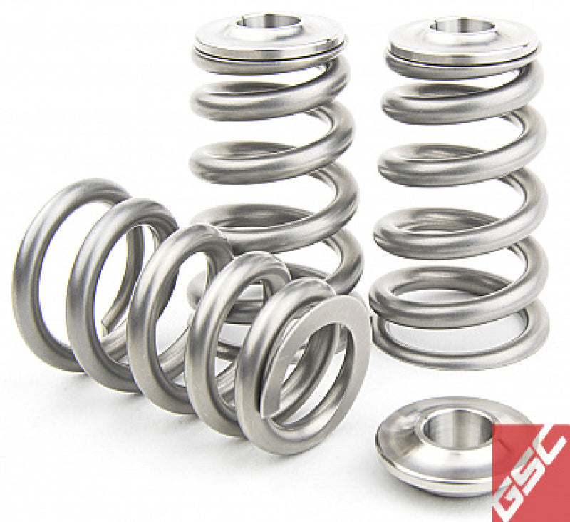 GSC Power Division GSC P-D Toyota 2JZ-GTE Extreme Pressure Single Conical Valve Spring and Ti Retainer Kit