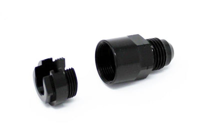 Torque Solution Locking Quick Disconnect Adapter Fitting: 3/8in SAE to -8AN Male Flare