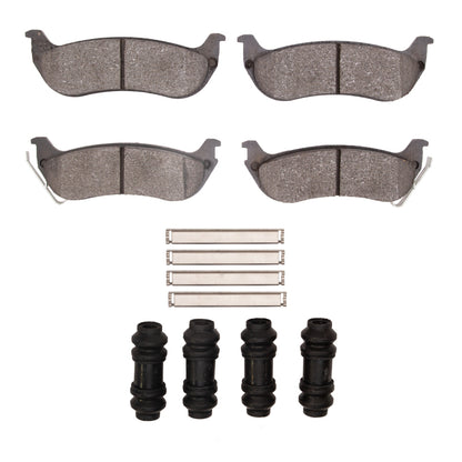 R1 Concepts R1 04-08 Chrysler Pacifica Rear Optimum OE Pads & Hardware Kit