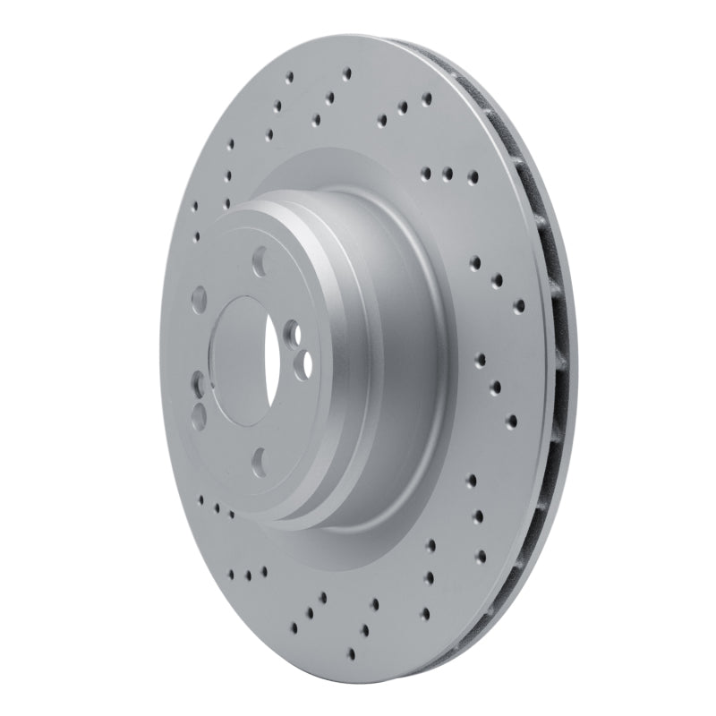 DFC 15-19 BMW X5 Left Rear Drilled GeoSPEC Coated Rotor