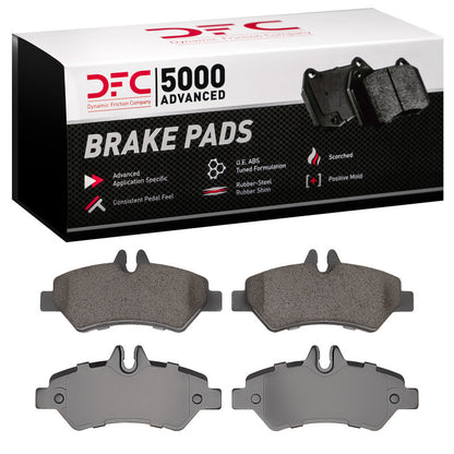 DFC 06-18 Volkswagen Crafter (Mexico) Rear Low Metallic 5000 Advanced Brake Pads