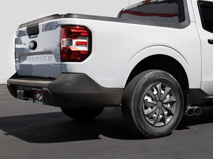 aFe Rebel Series 2-1/2in 304 Stainless Steel Cat-Back w/ Black Tip Ford Maverick 22-26 L4-2.5L FWD