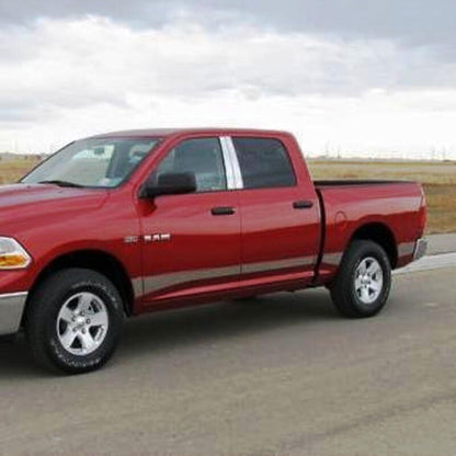 Putco 10-19 Ram 2500/3500 Reg Cab 6.5 - 5.5in Wide - 10pcs (w/o Factory Flares) SS Rocker Panels