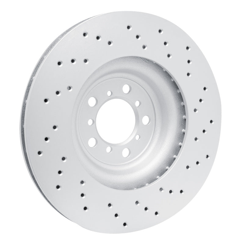 DFC 15-20 BMW M2 Right Front Drilled GeoSPEC Coated Rotor