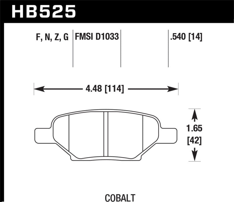 Hawk Performance Hawk HPS Street Brake Pads