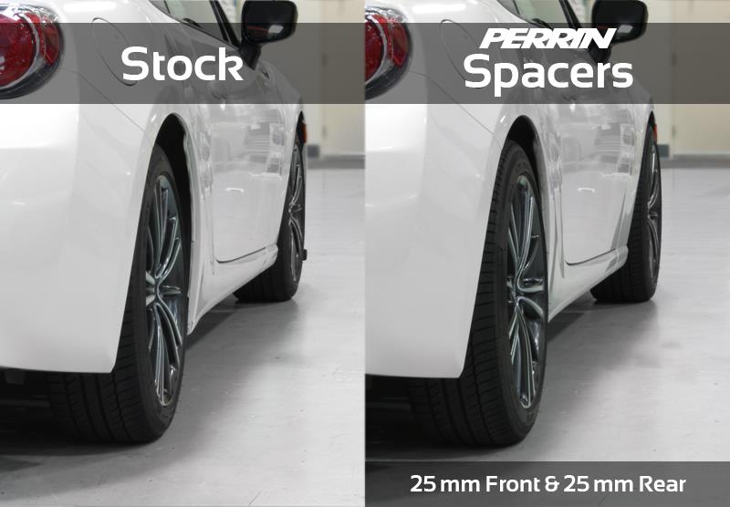 Perrin Performance PERRIN 02-14 Subaru WRX / 2004 STI / 13-26 BRZ & Toyota GR86 30mm Wheel Spacers 5x100 56mm CB - Pair