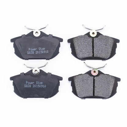 PowerStop Power Stop 00-04 Volvo S40 Rear Z17 Evolution Ceramic Brake Pads w/Hardware