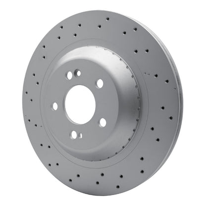 DFC 14-21 Mercedes-Benz S550E Rear Drilled GeoSPEC Coated Rotor