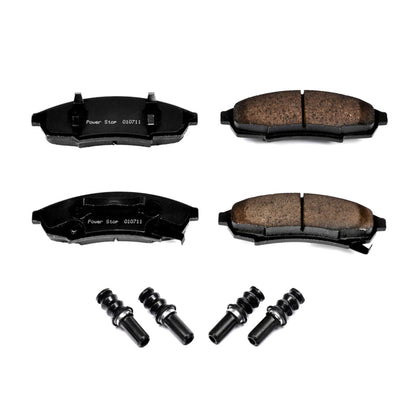PowerStop Power Stop 88-96 Buick Regal Front Z17 Evolution Ceramic Brake Pads w/Hardware