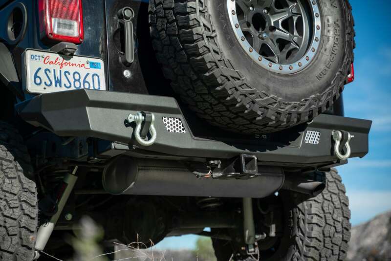 DV8 Offroad 07-18 Jeep Warngler JK Full-Width Rear Bumper