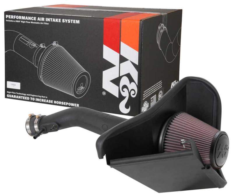 K&N Engineering K&N 63 Series AirCharger Performance Intake 17-18 Ford Edge L4-2.0L F/I