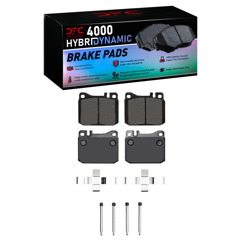 DFC 79-85 Mercedes-Benz 240D Front 4000 HybriDynamic Brake Pads and Hardware Kit