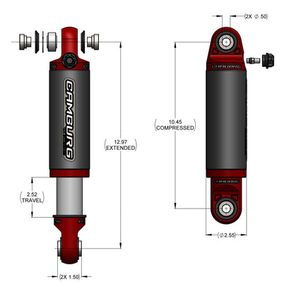 Camburg Kinetik 2.5 x3.75 Slapper Bump Stop