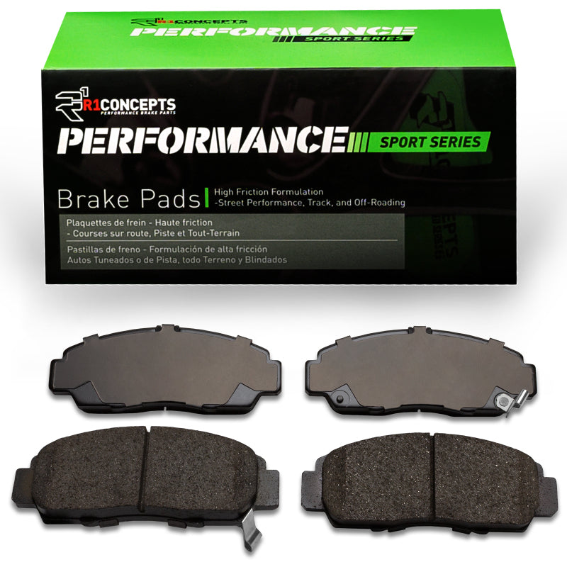 R1 Concepts R1 99-14 Honda Accord Sedan Front Performance Sport Brake Pads