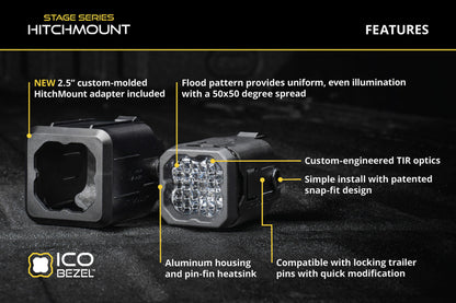 Diode Dynamics HitchMount LED Pod 4-Pin Reverse Kit C1 Sport