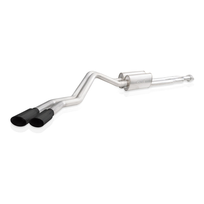 Stainless Works 2020-21 Silverado HD 6.6L Redline Catback Black Tips