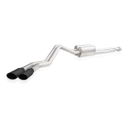Stainless Works 2020-21 Silverado HD 6.6L Legend Catback Black Tips