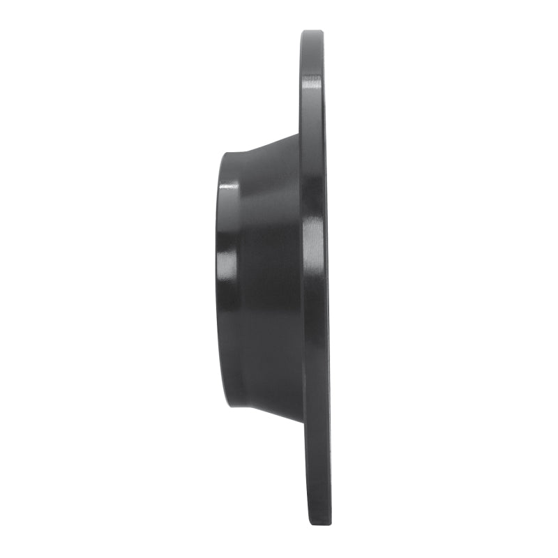 R1 Concepts R1 08-15 Audi TT Quattro Rear Left Drilled & Slotted Black Brake Rotor