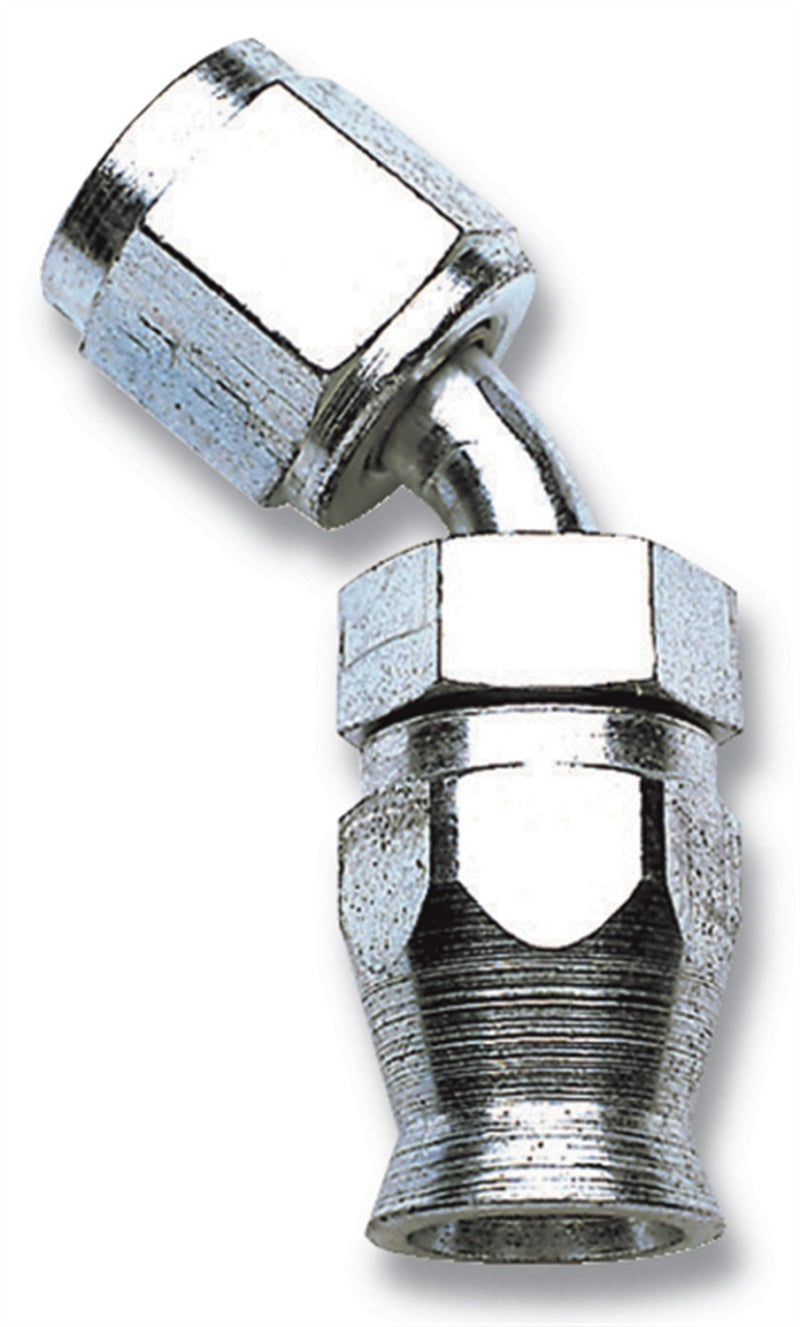 Russell Performance -8 AN Endura PowerFlex Power Steering 45 Degree Hose Ends