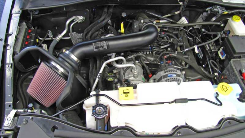 K&N Engineering K&N 10-11 Jeep Liberty 3.7L V6 High Flow Performance Intake Kit