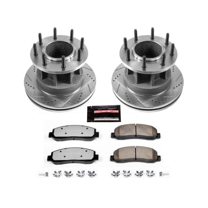 PowerStop Power Stop 07-11 Ford F-350 Super Duty Front Z36 Truck & Tow Brake Kit