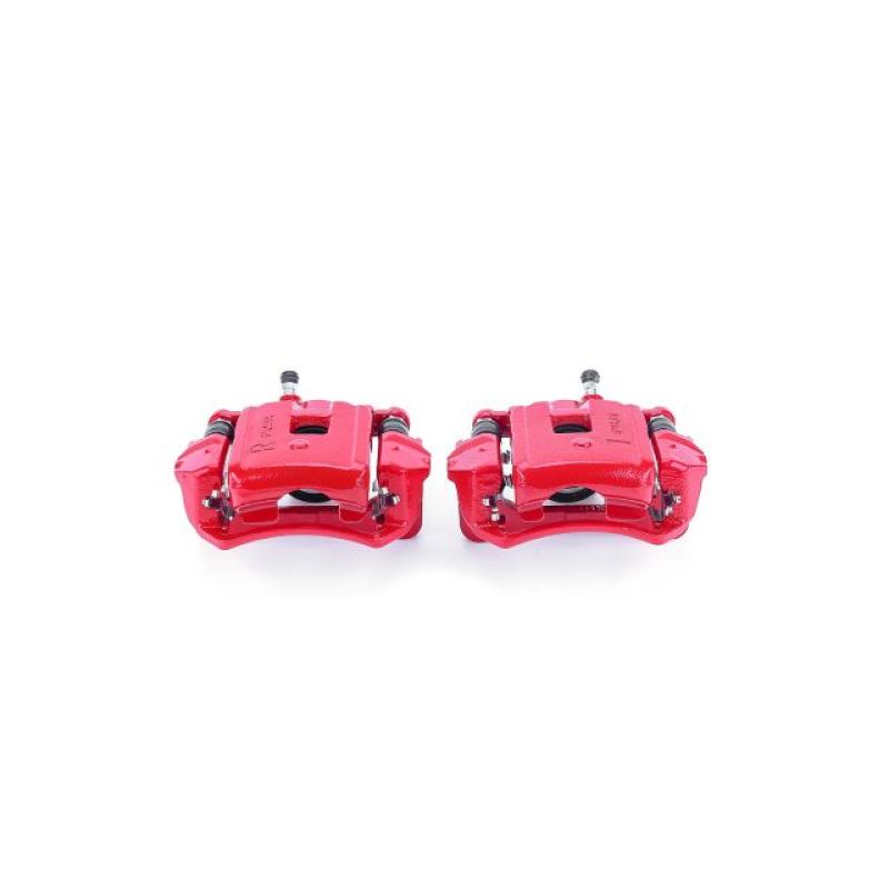PowerStop Power Stop 98-07 Lexus LX470 Rear Red Calipers w/Brackets - Pair
