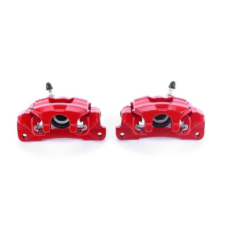 PowerStop Power Stop 00-01 Lexus ES300 Rear Red Calipers w/Brackets - Pair