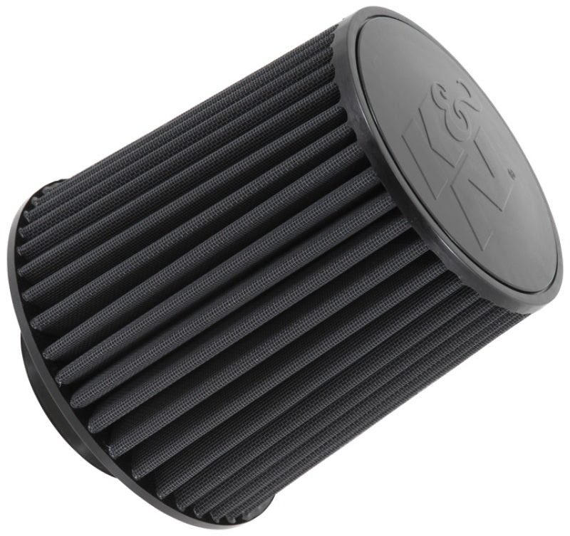 K&N Engineering K&N Universal Rubber Filter-Round Tapered 4in Flange ID x 8in Base OD x 6.625in Top OD x 8in H
