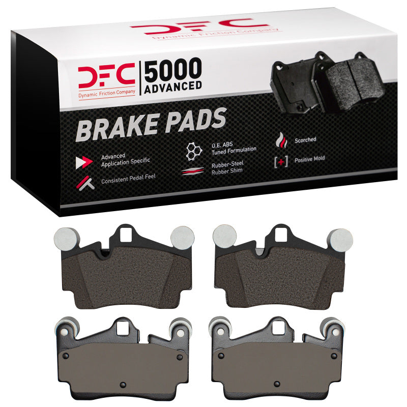 DFC 03-15 Audi Q7 Rear 5000 Advanced Low Metallic Brake Pads