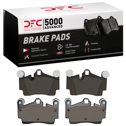 DFC 03-15 Audi Q7 Rear 5000 Advanced Low Metallic Brake Pads