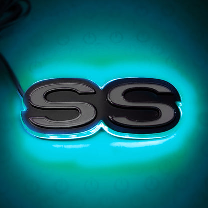 ORACLE Lighting Oracle Chevrolet Camaro SS Illuminated Emblem - Aqua