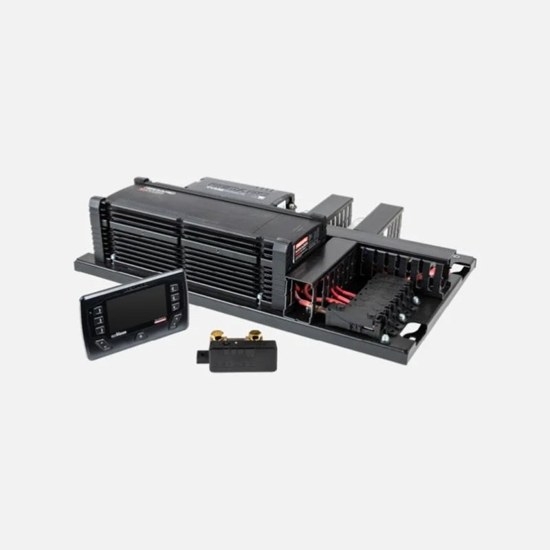 REDARC REDWorks QuickFit75 Power Panel w/75A Alpha/Dual TVMS Rogue/RedVision Display System